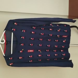 Talbots British themed sweater XLp petites